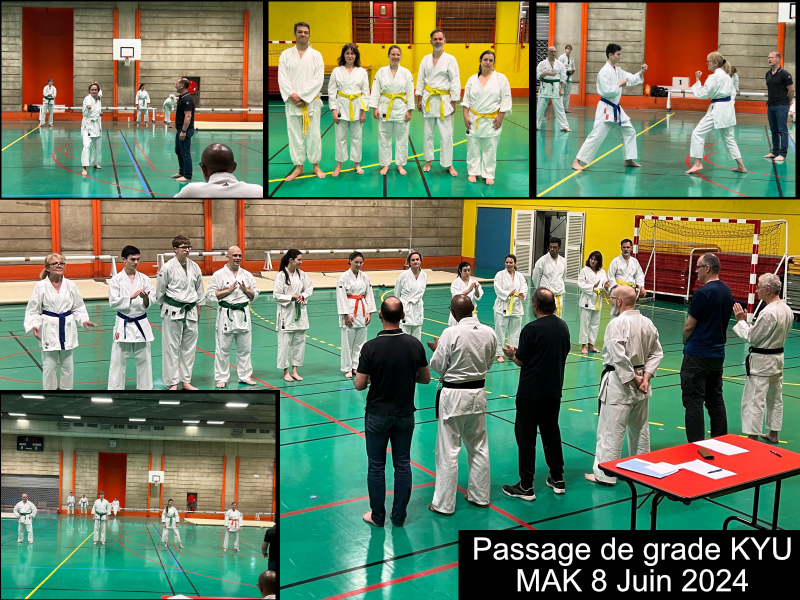 Passage de grade MAK